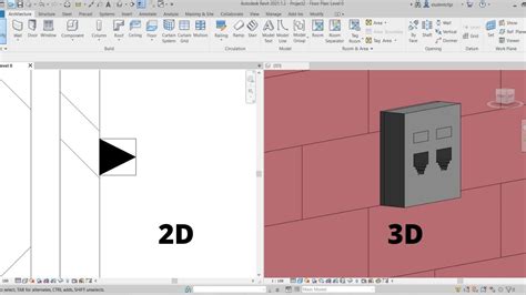 revit electrical outlet family